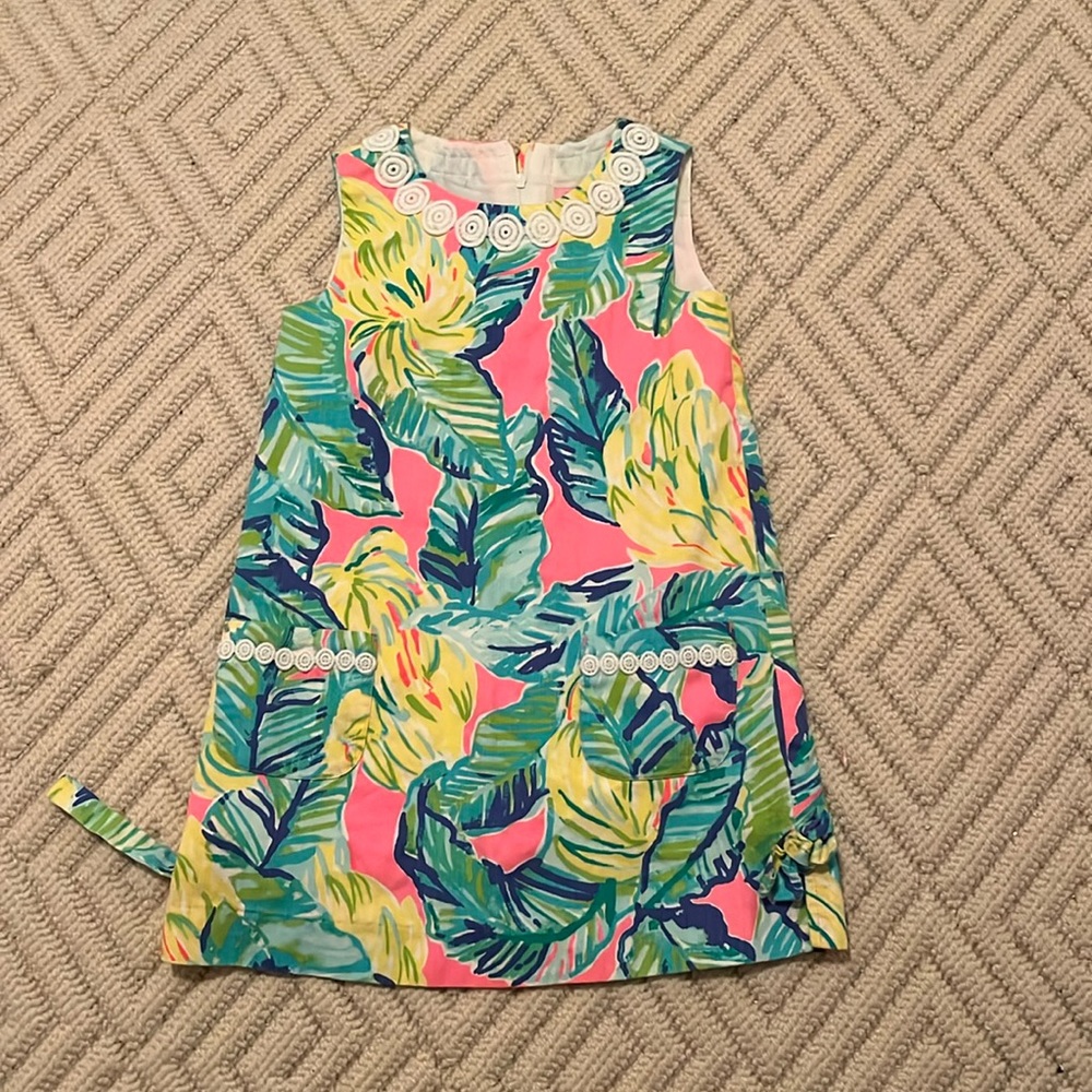 Lilly Pulitzer Girls Little Lilly Knit Shift Dress